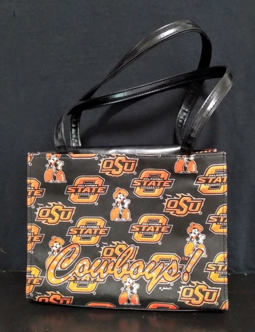 OKLAHOMA STATE OSU COWBOYS TOTE STYLE PURSE HAND BAG JENKS Cover