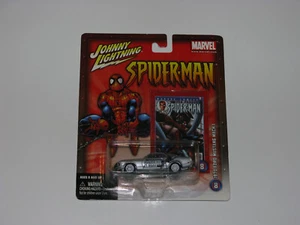 Rare CHASE WHITE LIGHTNING Johnny Lightning Marvel Spider-Man 1970 Ford Mustang - Picture 1 of 15