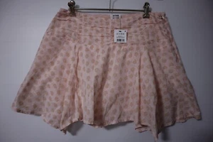New With Tag - Cotton On pink colour lined lightweight cotton skirt size 12 - Picture 1 of 2