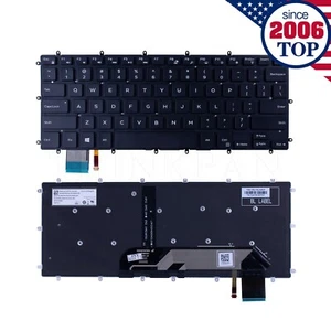 US Keyboard for Dell Inspiron 5368 5378  5568 5578 7368  7460  7560 7570 0H4XRJ - Afbeelding 1 van 3