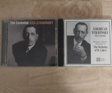 Stravinsky 2 CD lot- The Essential Igor Stravinsky(2-CD) & American Stravinsky 