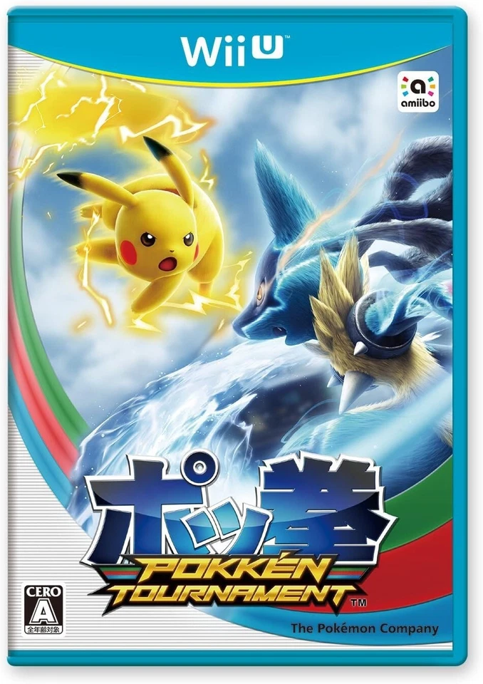 USED Pokémon Nintendo Wii U Pokken Tournament Japan - Image 1 of 1