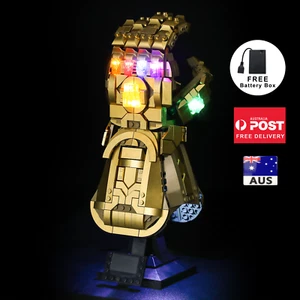 Light Kit for LEGO 76191 Marvel Infinity Gauntlet - Lights ONLY (AU Stock) - Picture 1 of 12
