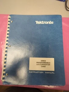 Tektronix 50M20 Programmable D/A Converter Card Instruction Manual  - Picture 1 of 3