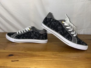 Ed Hardy "Jet" EH9030L Men's Black Canvas Lace Up Lifestyle Sneakers Size 10.5 - Picture 1 of 6