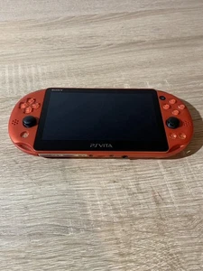 5528 PlayStation PS VITA 2000 red Good TESTED - Picture 1 of 13