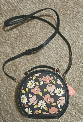 NWOT Kate Spade Floral Traveler Canteen Flower Top handle Crossbody Bag Garden - Image 1 of 4