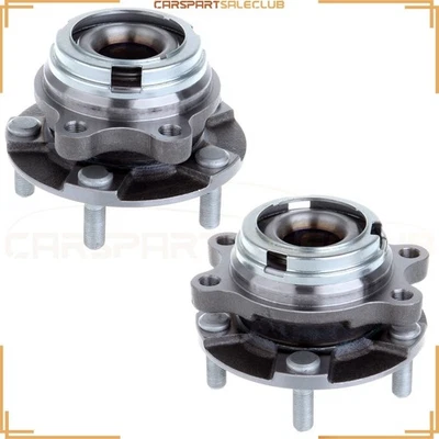 2 PCS Front Wheel Bearings Hub Fits 2008-12 Infiniti G37 G35 Ex35 Ex37 Fx45 - Image 1 of 4