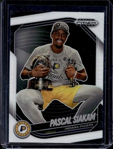 2024-25 Prizm Black Pascal Siakam White Prizms #142/175 Pacers - Picture 1 of 2