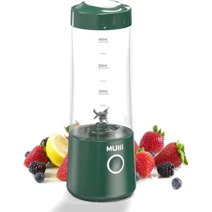 Tragbarer Mini Mixer USB-C 400ml für Smoothies Shakes Babynahrung Grün - Bild 1 von 2