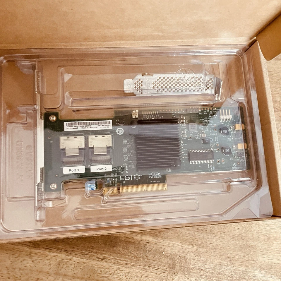 LSI SAS9240-8I 6Gbps SAS SATA 8 Port Raid Controller IT Mode - Image 1 of 3