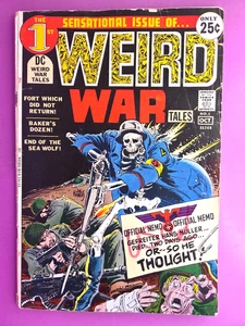 WEIRD WAR TALES #1 LOW GRADE COPY 1971 COMBINE SHIP BX67 O25 - Picture 1 of 2
