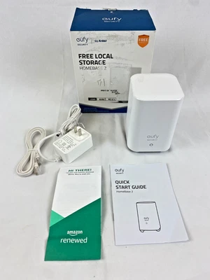 Eufy Security HomeBase 2 Smart Hub Free Local Storage Anker T8010 - Image 1 of 4