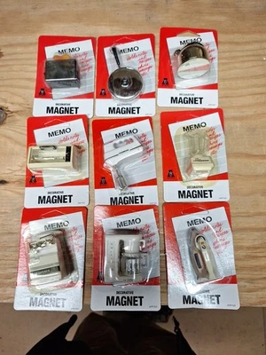 Vintage 1990's Acme Refrigerator Magnets Kitchen Appliances Lot Of 9 BRAND NEW!! - Image 1 of 4