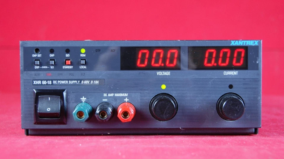 Xantrex XHR60-18 DC Power Supply, 0-60V, 0-18A - Image 1 of 1