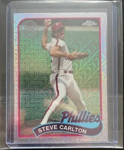 Steve Carlton Topps Chrome 1989 35th Anniversary - 2024 Topps Baseball Update - Bild 1 von 2