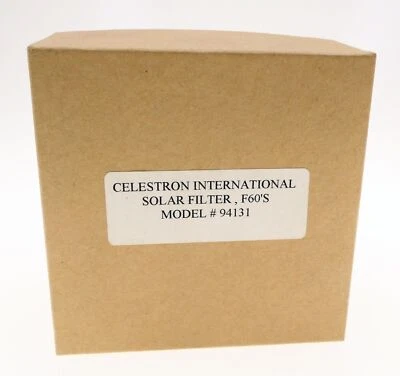 Celestron F60 telescopes Solar Filter #94131 - Image 1 of 2