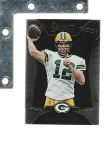 2014 Panini SELECT NFL #18 Aaron Rodgers 4 veces Jugador Más Valioso Cabra ¡Raro! Casi nuevo + empacadores - Imagen 1 de 1