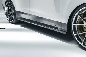 BMW IX / M60 - FD style carbon Seitenschweller Schwarz - Bild 1 von 8