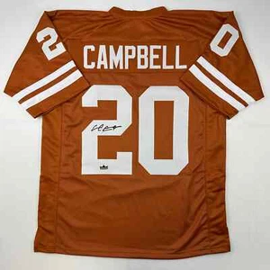 Facsimile Autographed Earl Campbell Texas Orange Reprint Jersey Size Men's XL - Picture 1 of 4
