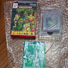 Teenage Mutant Ninja Turtles 3 Turtles Kiki Ippatsu [Gameboy Japanese version]