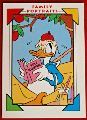 Disney COLLECTOR CARDS - Card #141 - SELF CONTROL - IMPEL 1991 - Image 1 of 2