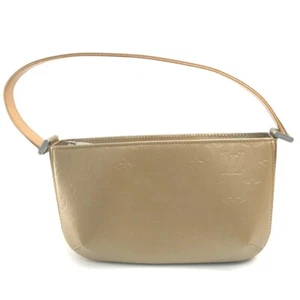 LOUIS VUITTON M55147 Monogram Matt Fowler Shoulder Bag Pouch Leather Gold - Bild 1 von 12