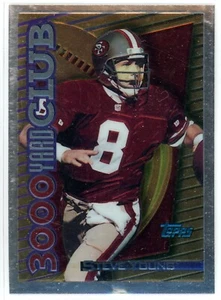 1994 Topps Finest STEVE YOUNG Chase Card #28 OF 32 3000 Yard Club - Picture 1 of 2