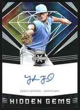 2020 Elite Extra Edition Hidden Gems Autographs #33 Josh Fleming Auto