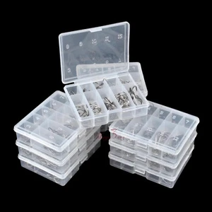 800Pcs Hook S/S Strong Stainless Live Bait Fishing Soft Bait Hooks in 10 Sizes - Picture 1 of 9