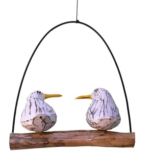 Kolibri Windspiel Mit Feder Propeller Als Balkon -Deko oder als Garten -Deko - Bild 1 von 4