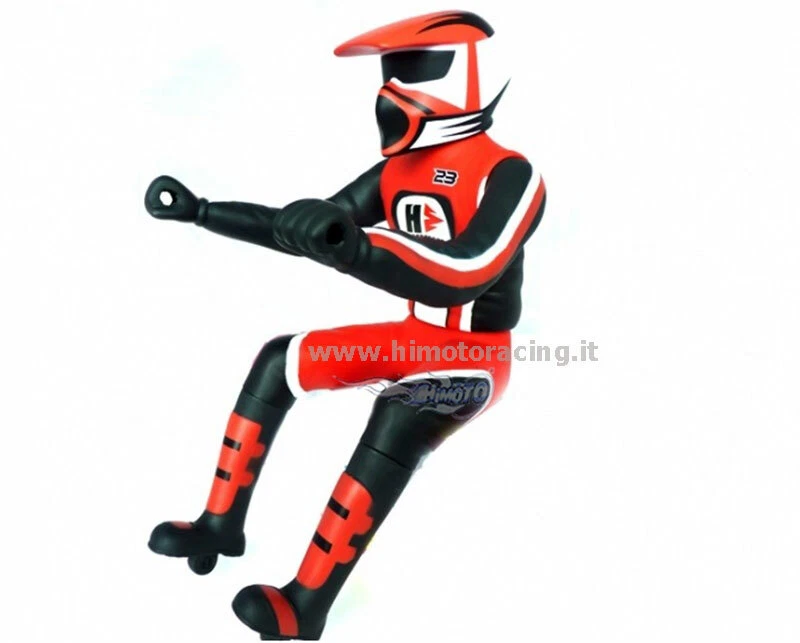 MX5121 OMINO PILOTA X MOTOCROSS RICAMBIO HIMOTO 1/4 MX400 MOTO SPARE PARTS - Immagine 1 di 1