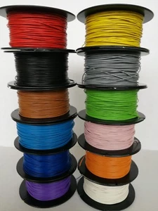 Kabel Litze Schaltlitze Kupferlitze 0,14/0,25/0,5/0,75/1,0/1,5mm² freie Farbwahl - Bild 1 von 3