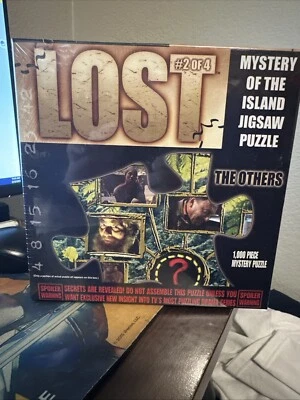Lost TV Series Mystery of the Island Jigsaw Puzzle #2 of 4 1000 Pieces Brand New - Image 1 of 2