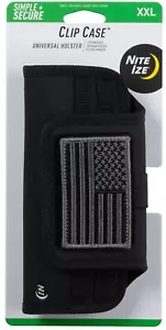 Nite Ize Clip Case Horizontal Universal Phone Holster, XXL - USA Patch - Picture 1 of 3