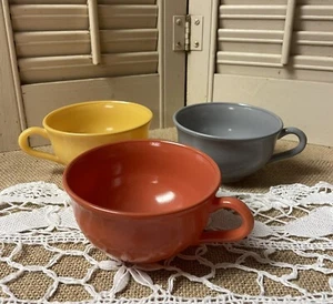 Vintage Hazel Atlas Ovide Plantonite Teetassen MCM Milchglas 50er Jahre (3) - Bild 1 von 7