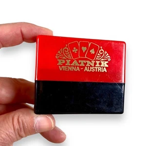 Miniatur Kartenspiel PIATNIK Wien Vienna Austria Poker 104 Karten Vollständig! - Bild 1 von 5