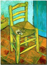 Vincent Van Gogh CANVAS ART PRINT The Chair 32"X 24"