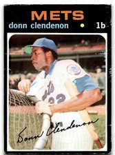 1971 Topps Baseball Donn Clendenon New York Mets #115