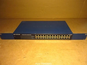 NetGear ProSafe JFS524 24-Ports 10/100 Mbps Netzwerk Ethernet Mountable Switch - Bild 1 von 2