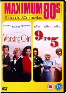 Working Girl Harrison Ford / 9 To 5 Dolly Parton 2 x DVD 80s Film Movie UK Reg2 - Picture 1 of 2