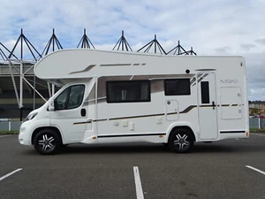 2018 FIAT 2.3 DIESEL BENIMAR MILEO 323 MOTORHOME 6 BERTH 6 BELT ONLY 16K MILES - Picture 1 of 24