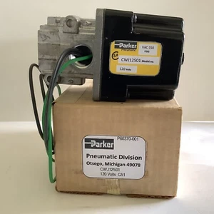 Parker CWJ12501 Solenoid Valve 1/4” Ports 120V NEW!! - Picture 1 of 4
