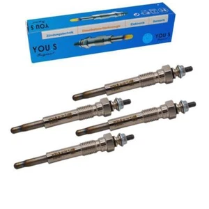 4 Piece You.S Original Glow Plugs for Ssangyong Korando (K4) 2.2 D - Picture 1 of 2