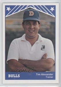 1983 TCMA Durham Bulls Tim Alexander #27