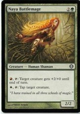 4 Naya Battlemage - LP - Shards of Alara - mtg - 4x x4