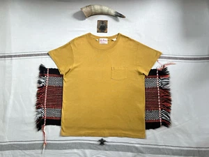 Levis LVC T-Shirt L 50s Sportswear Single Stitch Vintage Clothing Mustard 42" - Picture 1 of 10