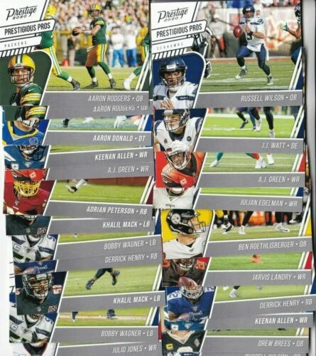 2020 Panini Prestige Football PRESTIGIOUS PROS INSERT YOU PICK COMPLETE YOUR SET - Image 1 of 1
