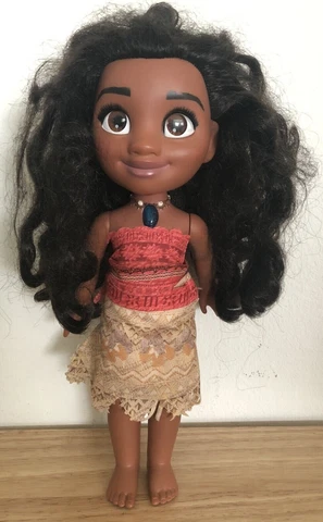 DISNEY JAKKS PACIFIC SINGING & TALKING MOANA DOLL & FRIENDS WORKS 100% PERFECTLY Cover