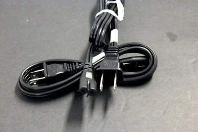 US 2-Prong Port AC Power Cord/Cable for DXG CAMCORD CAMRA 125V 10A Dell Laptop - Image 1 of 4